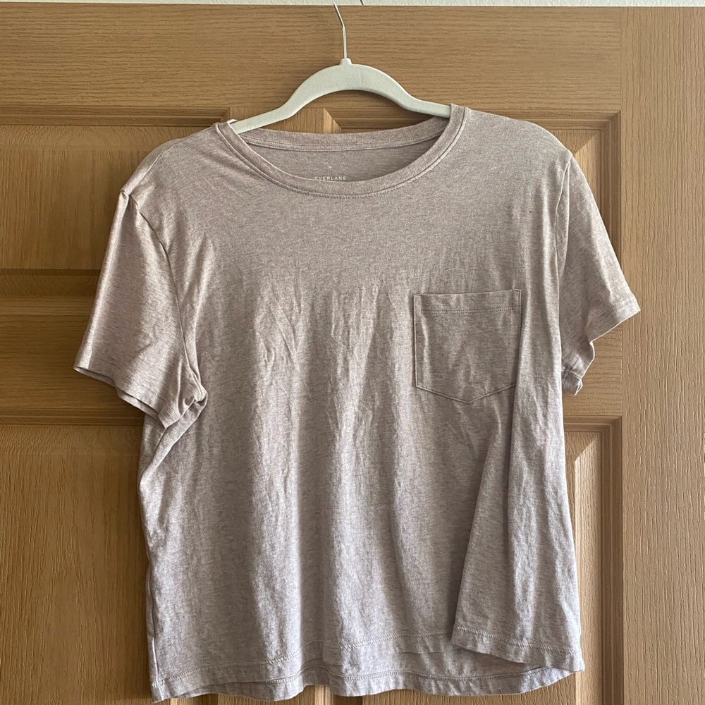 Everlane Box Cut Pocket Tee